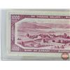 Image 5 : Canada $1000 Bill 1954 : Lawson/Bouey #AK0432805 (See Lot #626 : Close Serial Number) (See Pics for 