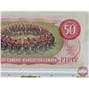 Image 6 : Canada $50 Bill 1975 "Musical Ride" : Lawson/Bouey #EHE7034615 (See Pics for Varieties, Conditions, 