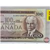 Image 3 : Canada $100 Bill 1975 : Lawson/Bouey #AJA4120076 (See Pics for Varieties, Conditions, Serial Numbers