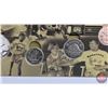 Image 5 : Terry Fox Coin Collector Cards with Circ Coins 2005 (2 Cards : 4 Coins) (Five Cent & Ten Cent)