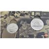 Image 7 : Terry Fox Coin Collector Cards with Circ Coins 2005 (2 Cards : 4 Coins) (Five Cent & Ten Cent)