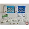 Image 10 : RCM Vancouver City Olympic Collection : Variety  - 2010 Collector Card (14 Coins : Quarters & Loonie