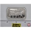Image 1 : Silver Bullion Bar : Horse & Carriage (Fine Silver .999 : One Ounce) (GST Exempt)