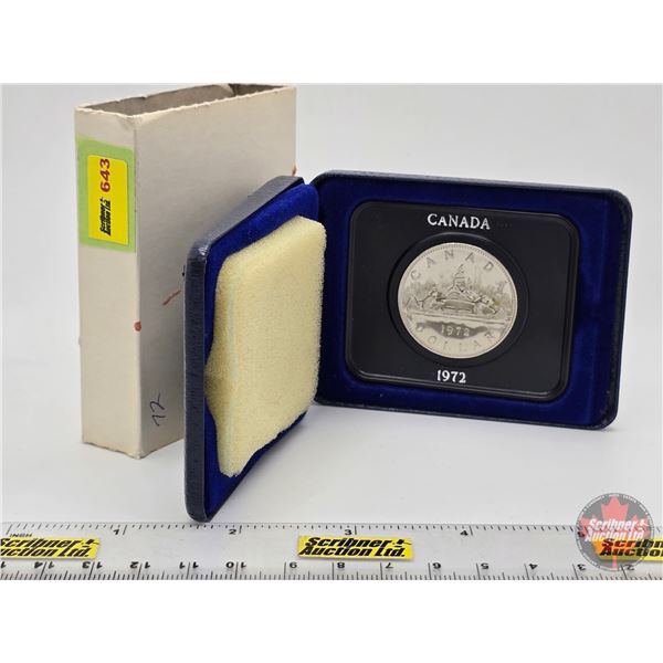 RCM Canada 1972 Dollar : Blue Case