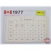 Image 4 : RCM Canada 1977 Uncirculated Coin Set