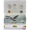 Image 1 : RCM Canada 1991 Uncirculated Coin Set (Loonie has been removed)