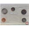 Image 2 : RCM Canada 1991 Uncirculated Coin Set (Loonie has been removed)