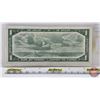 Image 4 : Canada $1 Bill 1954 *Replacement : Beattie/Rasminsky # *BM0881100 (See Pics for Varieties, Condition