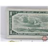 Image 5 : Canada $1 Bill 1954 *Replacement : Beattie/Rasminsky # *BM0881100 (See Pics for Varieties, Condition