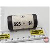 Image 4 : Canada $1 Loonie Roll 2004 (Original Roll) (NOTE: Rolls not opened by the Auction Company, so quanti