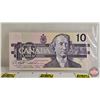 Image 4 : Canada Bills (3): - $1 Bill 1973 : Crow/Bouey #BAK4829818 - $5 Bill 1954 : Beattie/Rasminsky #KX5314