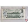 Image 6 : Canada Bills (3): - $1 Bill 1973 : Crow/Bouey #BAK4829818 - $5 Bill 1954 : Beattie/Rasminsky #KX5314
