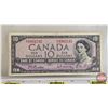 Image 4 : Canada Bills 1954 (3): - $2 Bill  : Bouey/Rasminsky #EG0819124 - $5 Bill  : Beattie/Rasminsky #IS938