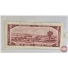 Image 6 : Canada Bills 1954 (3): - $2 Bill  : Bouey/Rasminsky #EG0819124 - $5 Bill  : Beattie/Rasminsky #IS938