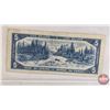 Image 7 : Canada Bills 1954 (3): - $2 Bill  : Bouey/Rasminsky #EG0819124 - $5 Bill  : Beattie/Rasminsky #IS938