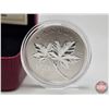 Image 2 : RCM Canada 2017 : $10 Fine Silver Coin : Maple Leaves  (COA #24296 : 99.99%) (GST Exempt)