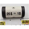 Image 4 : Canada $1 Loonie Roll 2004 (Original Roll) (NOTE: Rolls not opened by the Auction Company, so quanti