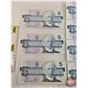 Image 6 : Canada $5 Bills 1986 (7) : - Thiessen/Crow #FOF6805122 - Thiessen/Crow #GNA1313629 - Thiessen/Crow #