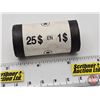 Image 4 : Canada $1 Loonie Roll 2004 (Original Roll) (NOTE: Rolls not opened by the Auction Company, so quanti