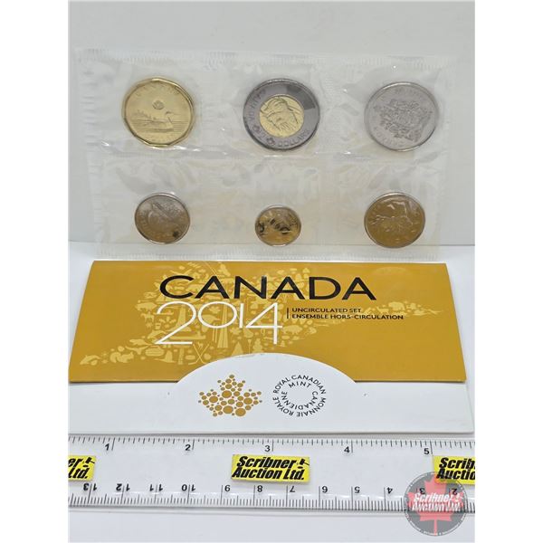 RCM Canada 2014 Uncirculated Coin Set