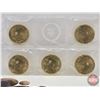 Image 2 : RCM Canada 2017 $1 : 100th Anniversary of Women's Right to Vote : 5-Coin Pack