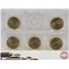 Image 3 : RCM Canada 2017 $1 : 100th Anniversary of Women's Right to Vote : 5-Coin Pack