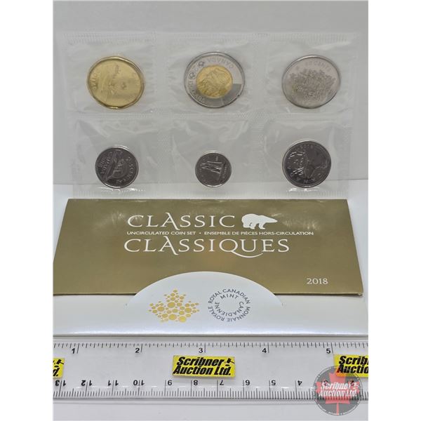 RCM Canada Classic 2018 Uncirculated Coin Set