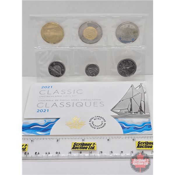 RCM Canada Classic 2021 Uncirculated Coin Set
