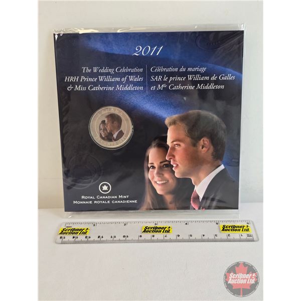 RCM Canada 2011 Twenty Five Cent : The Wedding Celebration HRH Prince William of Wales & Miss Cather
