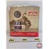 Image 1 : RCM Canada 2012 : Calgary Stampede : 50-Cent Coin & Stamp Set :  The Greatest Outdoor Show on Earth