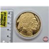 Image 3 : National Collectors Mint 2010 $50 Buffalo Tribute Proof (24KT Pure Gold Clad Bronze) (COA #B39UA5318