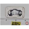 Image 1 : Silver Bullion Bar : United States : Buffalo Design (Fine Silver .9999 : 1 Oz) (GST Exempt)