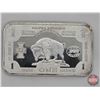 Image 2 : Silver Bullion Bar : United States : Buffalo Design (Fine Silver .9999 : 1 Oz) (GST Exempt)