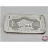 Image 3 : Silver Bullion Bar : United States : Buffalo Design (Fine Silver .9999 : 1 Oz) (GST Exempt)