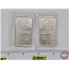 Image 1 : Silver Bullion Bars (2) : Northwest Territorial Mint   (Fine Silver .999 : One Ounce) (GST Exempt)