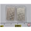Image 4 : Silver Bullion Bars (2) : Northwest Territorial Mint   (Fine Silver .999 : One Ounce) (GST Exempt)