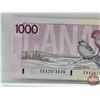 Image 2 : Canada $1000 Bill 1986 : Bonin/Thiessen #EKA2473824 (Note: Lot 736 ; 737 ; 738 ; 739 Sequential Seri