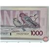Image 3 : Canada $1000 Bill 1986 : Bonin/Thiessen #EKA2473827 (Note: Lot 735; 736 ; 737 ; 739 Sequential Seria