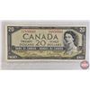 Image 3 : Canada $20 Bills 1954 (3) : - Beattie/Coyne #EE7159976 - Beattie/Rasminsky #ZE1856043 - Beattie/Rasm