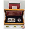 Image 1 : RCM Canada : 100th Anniversary 50-Cent Coin & Stamp Set ~ Limited Edition : 1908-2008 First Coinage 