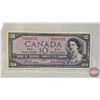 Image 2 : Canada Bills 1954 (3): - $10 Bill  : Beattie/Rasminsky #SV9900792 - $20 Bill  : Beattie/Rasminsky #U