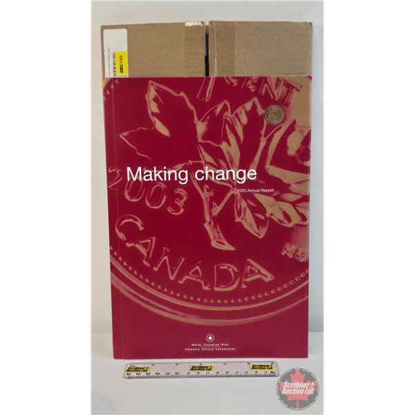 RCM 2003 Making Change : Annual Report (Original Shipping Pkg opened for Pictures)