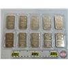 Image 1 : Silver Bullion Bars (10) : Northwest Territorial Mint   (Fine Silver .999 : One Ounce) (GST Exempt)