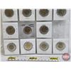 Image 3 : Canada Coins Collector Combo: Loonie / Toonie (19 Coins) (1995 - 2012) (Intermittent ~ See Handwritt
