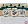 Image 2 : RCM Canada 2013 $10 Ducks of Canada - Pure Silver 3-Coin Set with Display Case and Duck Call - Malla