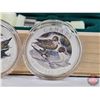 Image 5 : RCM Canada 2013 $10 Ducks of Canada - Pure Silver 3-Coin Set with Display Case and Duck Call - Malla