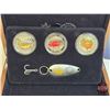 Image 2 : RCM Canada 2016 $20 Fine Silver Coins : Canadian Salmonids with Display Case & Len Thompson Spoon - 