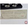 Image 12 : RCM Canada 2004 Fine Silver 5-Coin Set : Privy Mark Set One Ounce ; 1/2 Ounce 1/4 Ounce; 1/10 Ounce;