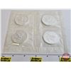 Image 6 : RCM Canada 2003 Silver Maple Leaf $5 Coins (4) : (Fine Silver .9999 : 1 Oz / Each) (GST Exempt)