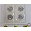 Image 7 : RCM Canada 2003 Silver Maple Leaf $5 Coins (4) : (Fine Silver .9999 : 1 Oz / Each) (GST Exempt)